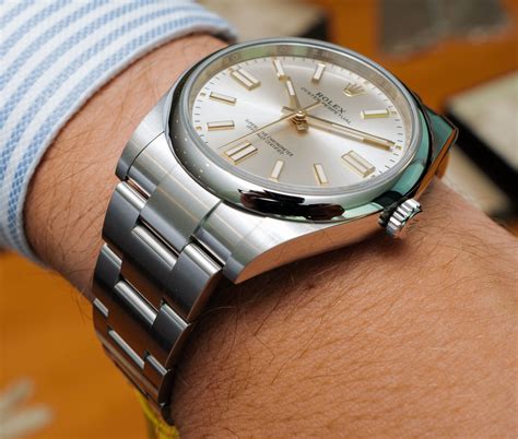 rolex silver watch mens|rolex oyster perpetual 41mm silver.